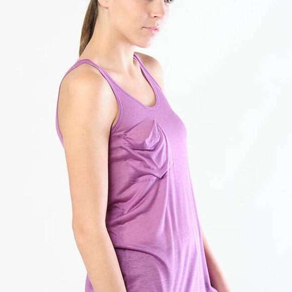 Kain Label Tank Top with Pocket-Lilac - Picture 7 of 8